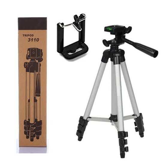 Tripod Stand 3110 – Adjustable & Portable Camera & Phone Mount
