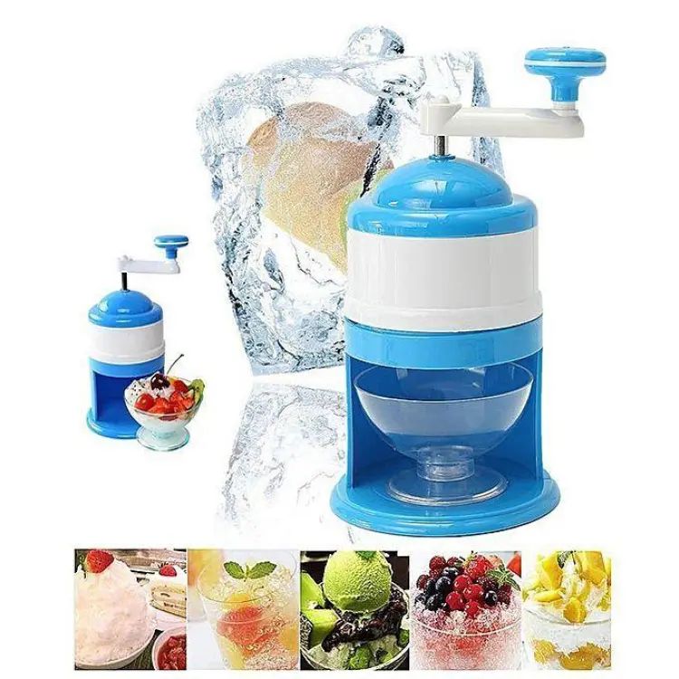 Gola Ganda Maker Ice Crusher Hand Ice Grinder With Stainless Steel Blade Ultra Durablel Suitable For Summer Smoothies And Juice Or For Iced Tea And Coffee